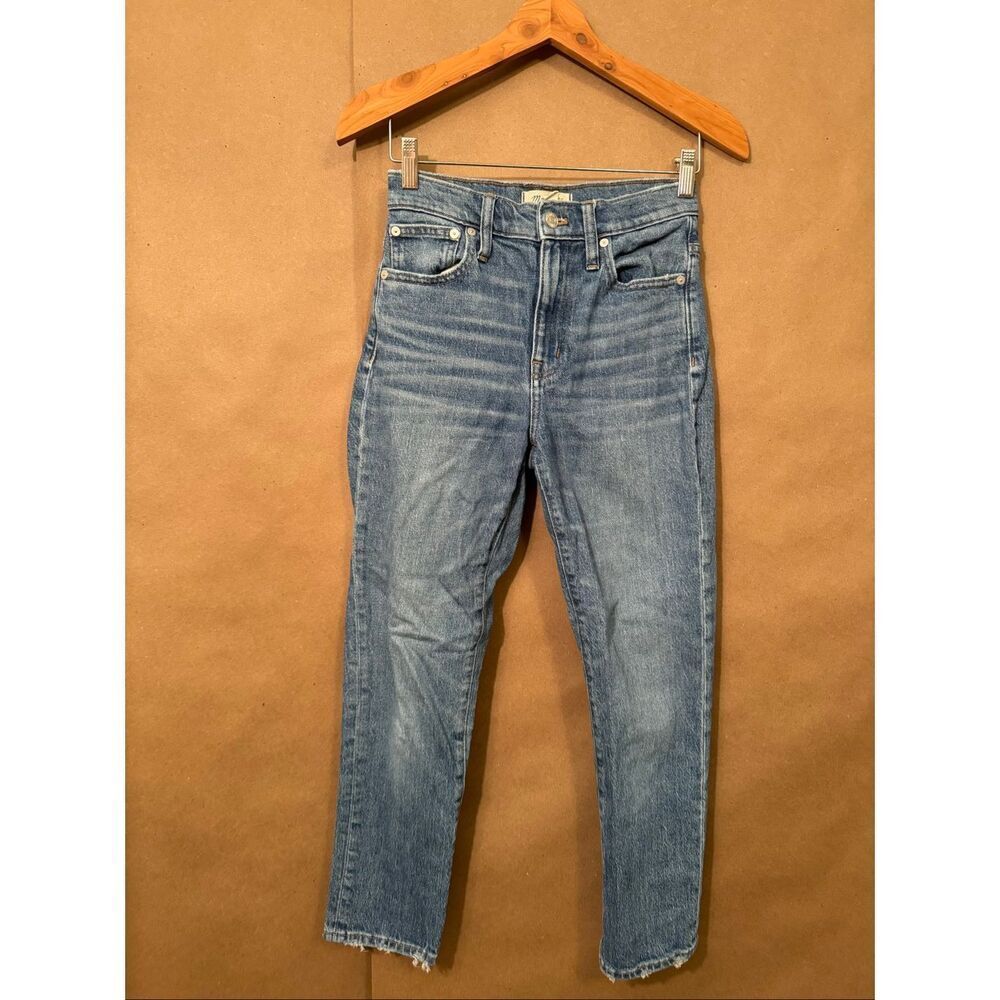 Madewell High Rise‎ Slim Crop Boyfriend Jean